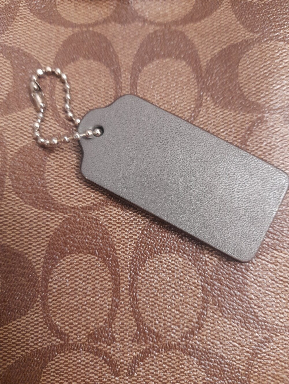 COACH Legacy Hang Tag Bag Charm Y2K - Picture 8 of 11